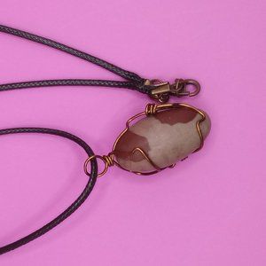 Shiva Lingam Healing stone Necklace